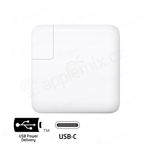 Originální Apple 67W USB-C napájecí adaptér / nabíječka pro MacBook Pro 13 s USB-C
