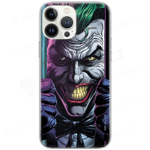 Kryt DC COMICS pre Apple iPhone 15 Pro - Joker - gumový