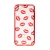 Kryt BABACO pre Apple iPhone 6 Plus / 6S Plus - gumový - priehľadný - červený - bezé