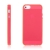 Kryt pro Apple iPhone 5 / 5S / SE - gumový - červený