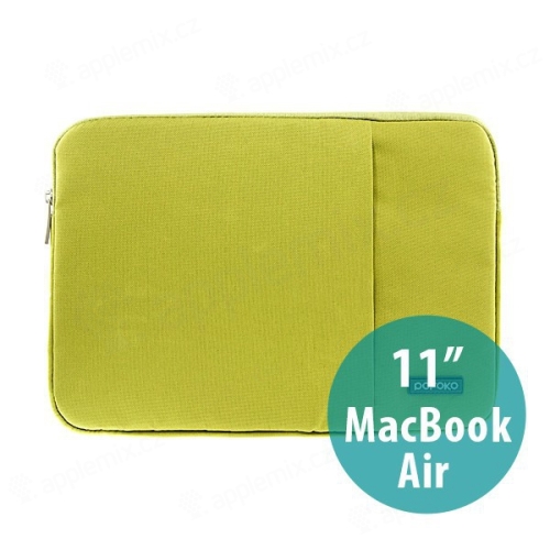 POFOKO puzdro so zipsom pre Apple MacBook Air 11 - zelené