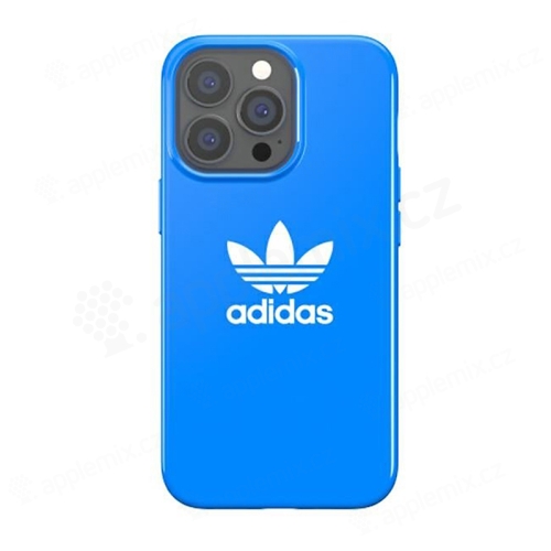 Kryt ADIDAS Snap Case pro Apple iPhone 13 Pro - gumový - lesklý modrý