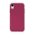Kryt pro Apple iPhone Xr - příjemný na dotek - silikonový - tmavě červený