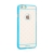 Kryt HOCO pro Apple iPhone 6 / 6S plastový - průhledný s jemnou modrou ozdobou