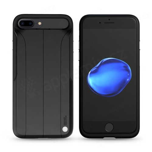 Kryt Nillkin Amp pre Apple iPhone 7 Plus / 8 Plus s pasívnym zosilňovačom zvuku - gumový - čierny