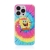 Kryt Sponge Bob pre Apple iPhone 13 Pro - gumový - psychedelický Sponge Bob