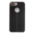 Kryt VORSON pro Apple iPhone 7 Plus / 8 Plus umělá kůže / výřez pro logo - černý