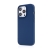 Kryt pro Apple iPhone 14 Pro Max - silikonový - podpora MagSafe - tmavě modrý