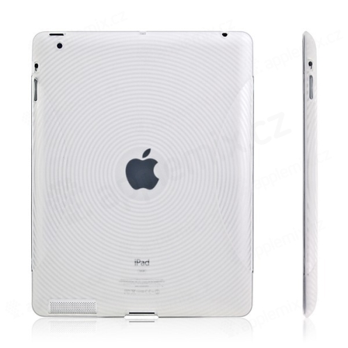 Ochranný kryt pro Apple iPad 2. / 3. / 4.gen. - průhledný – bílý