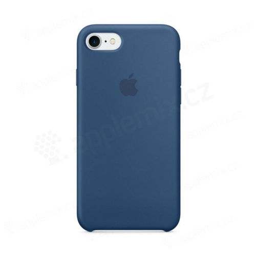 Originální kryt pro Apple iPhone 7 / 8 - silikonový - mořsky modrý