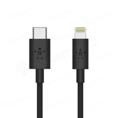 BELKIN synchronizačný a nabíjací kábel USB-C na Lightning pre zariadenia Apple - čierny - MFi - 90 cm