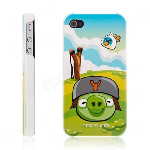 Ochranný kryt / pouzdro pro Apple iPhone 4 / 4S - Fortuna Angry Birds