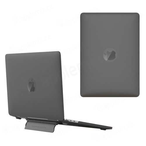 Kryt pre Apple MacBook Air 13,6" M2 (A2681) - stojan - plastový - čierny