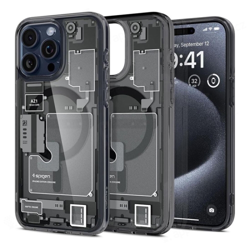 Kryt SPIGEN Ultra Hybrid Mag ZeroOne pro Apple iPhone 15 Pro - podpora MagSafe - plastový / gumový