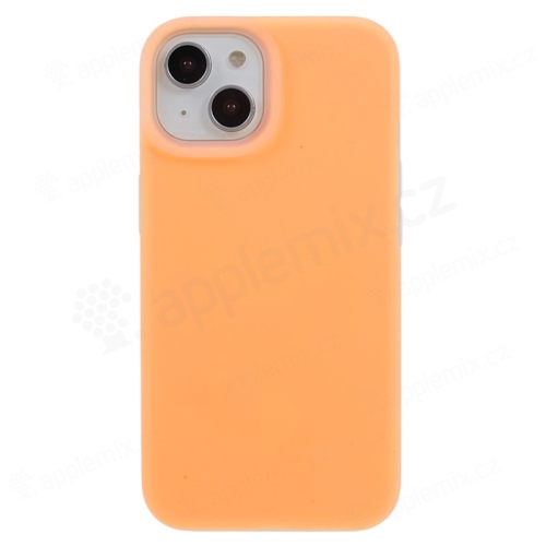 Kryt pro Apple iPhone 15 Plus - plastový / siikonový - svítivě oranžový
