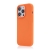Kryt pre Apple iPhone 14 Pro - silikónový - podpora MagSafe - oranžový