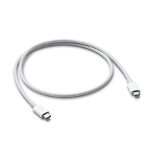 Originální Apple Thunderbolt 3 (USB-C) synchronizační a nabíjecí kabel - 0,8m - bílý