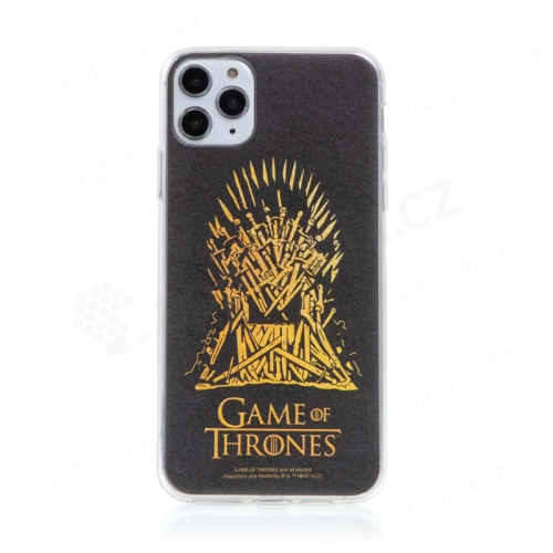 Kryt Game of Thrones pre Apple iPhone 11 Pro Max - Železný trón - gumový