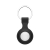 Obal / puzdro pre Apple AirTag - krúžok na kľúče - silikónové - čierne