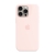 Originální kryt pro Apple iPhone 15 Pro Max - MagSafe - silikonový - světle růžový