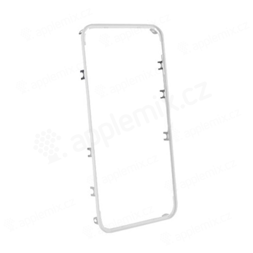 Náhradný stredový rámik pre Apple iPhone 4 - Biely - Kvalita A