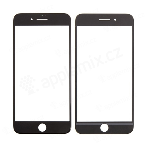 Predné sklo pre Apple iPhone 7 Plus - čierne - kvalita A