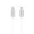 Synchronizační a nabíjecí kabel SWISSTEN MFi - USB-C - Lightning pro Apple zařízení - tkanička - stříbrný - 1,2m