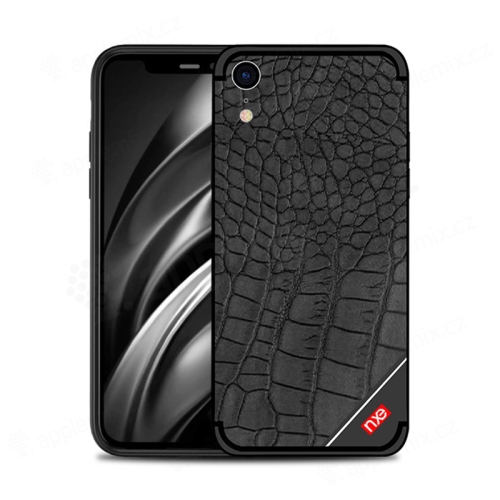 Kryt NXE pro Apple iPhone Xr - gumový - krokodýlí textura