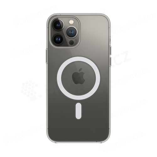 Originálny kryt pre Apple iPhone 13 Pro Max - Priehľadné puzdro - Podpora MagSafe - plastové - priehľadné