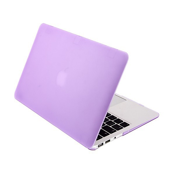 Tenký ochranný plastový obal pro Apple MacBook Air 11.6 - matný - fialový