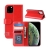 Pouzdro pro Apple iPhone 11 Pro - prostor pro platební karty - umělá kůže - červené