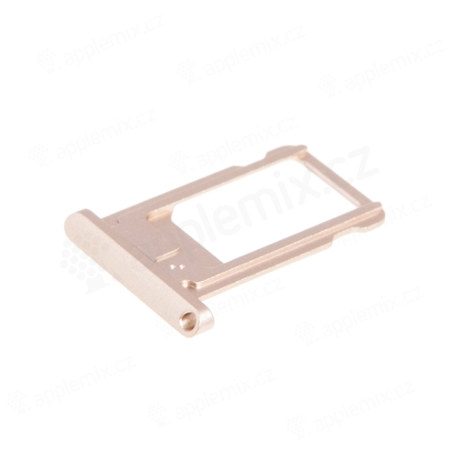 Rámeček / šuplík na Nano SIM pro Apple iPad Air 2 - zlatý - kvalita A+