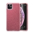 Kryt ESR MakeUP pro Apple iPhone 11 - gumový - se třpytkami - Rose Gold růžový