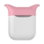 Puzdro / obal pre Apple AirPods - silikónové - biele / ružové - diabolské