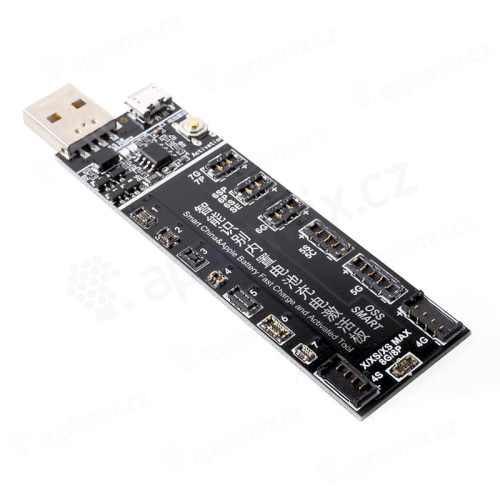 W223+ nabíjací panel pre batérie Apple iPhone 4 / 5 - Xr / Xs / Xs Max - USB / micro USB