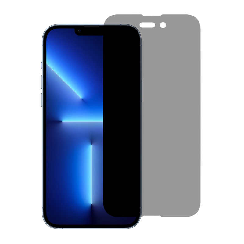 Tvrzené sklo (Tempered Glass) RURIHAI pro Apple iPhone 14 Pro Max - privacy - 2,5D