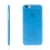 Ultra tenký plastový kryt pre Apple iPhone 6/6S - s prvkom/výstupom na ochranu skla fotoaparátu - modrý