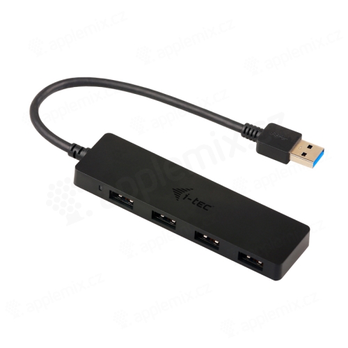 i-tec USB na 4x USB 3.0 adaptér / rozbočovač - čierny