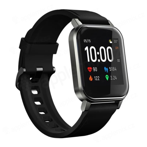 Fitness chytré hodinky XIAOMI HAYLOU LS02 - krokoměr / měřič tepu - Bluetooth - vodotěsné - černé