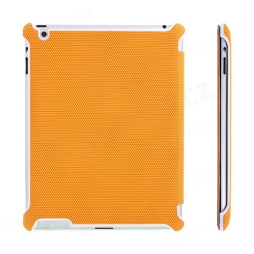 Ochranné pouzdro pro Apple iPad 2. / 3. / 4.gen. - pouzdro + stojan + Smart Cover - oranžové