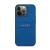 GUESS Saffiano kryt pre Apple iPhone 13 Pro - umelá koža - modrý