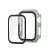 Tvrdené sklo + matný rámik pre Apple Watch 44 mm Series 4 / 5 / 6 / SE - svetlozelený