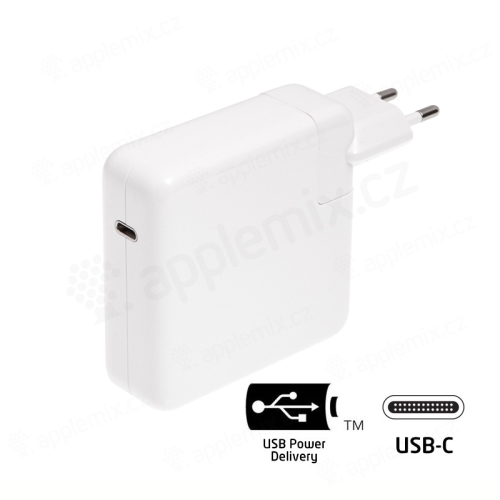 87W USB-C EU napájecí adaptér / nabíječka pro Apple Macbook Pro 15” Retina (2016) - kvalita A