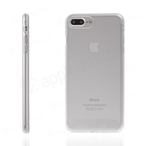 Kryt pre Apple iPhone 7 Plus / 8 Plus gumový - priehľadný