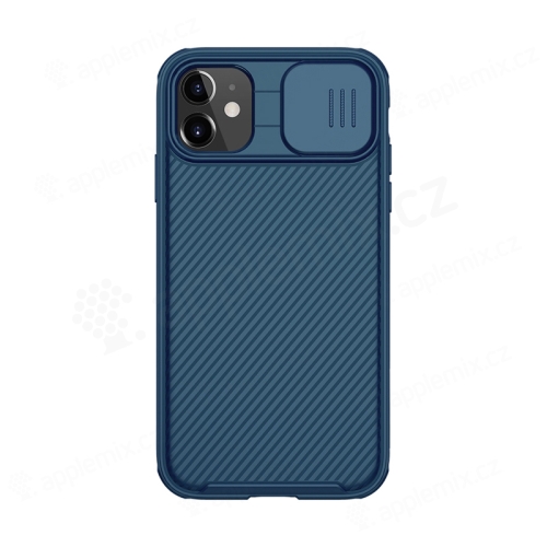 Kryt NILLKIN CamShield pro Apple iPhone 11 - MagSafe magnety + krytka kamery - tmavě modrý