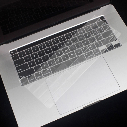 Kryt klávesnice ENKAY pro Apple MacBook Pro 16" - US verze - silikonový - průhledný