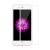Super odolné tvrzené sklo (Tempered Glass) na přední část Apple iPhone 6 / 6S - tenký bílý rámeček - 0,3mm