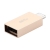 Adaptér USB-C samec na USB-A 3.2 samica pre Apple MacBook - kovový - zlatý