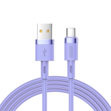 Synchronizační a nabíjecí kabel JOYROOM USB-C - USB 3.0 - 1,2m - fialový
