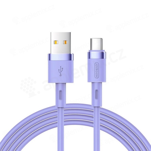 Synchronizačný a nabíjací kábel JOYROOM USB-C na USB 3.0 - 1,2 m - fialový